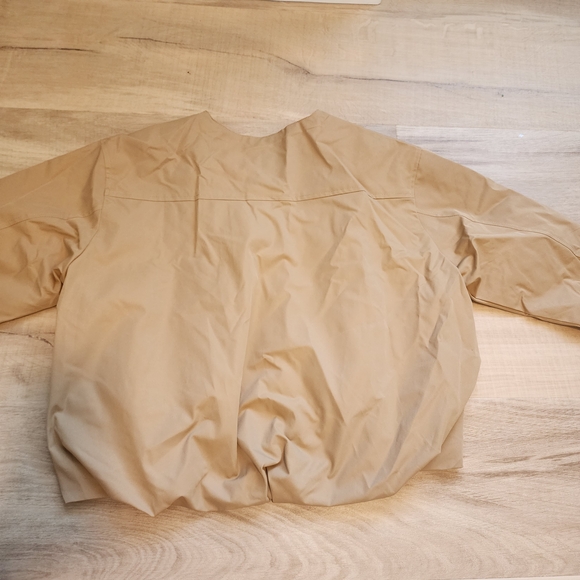 Tan Cropped Jacket - Picture 2 of 4